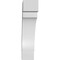 Ekena Millwork 5 1/2-in. W x 18-in. D x 24-in. H Merced Architectural Grade PVC Knee Brace BRCP055X18X24MRC - alternate 2